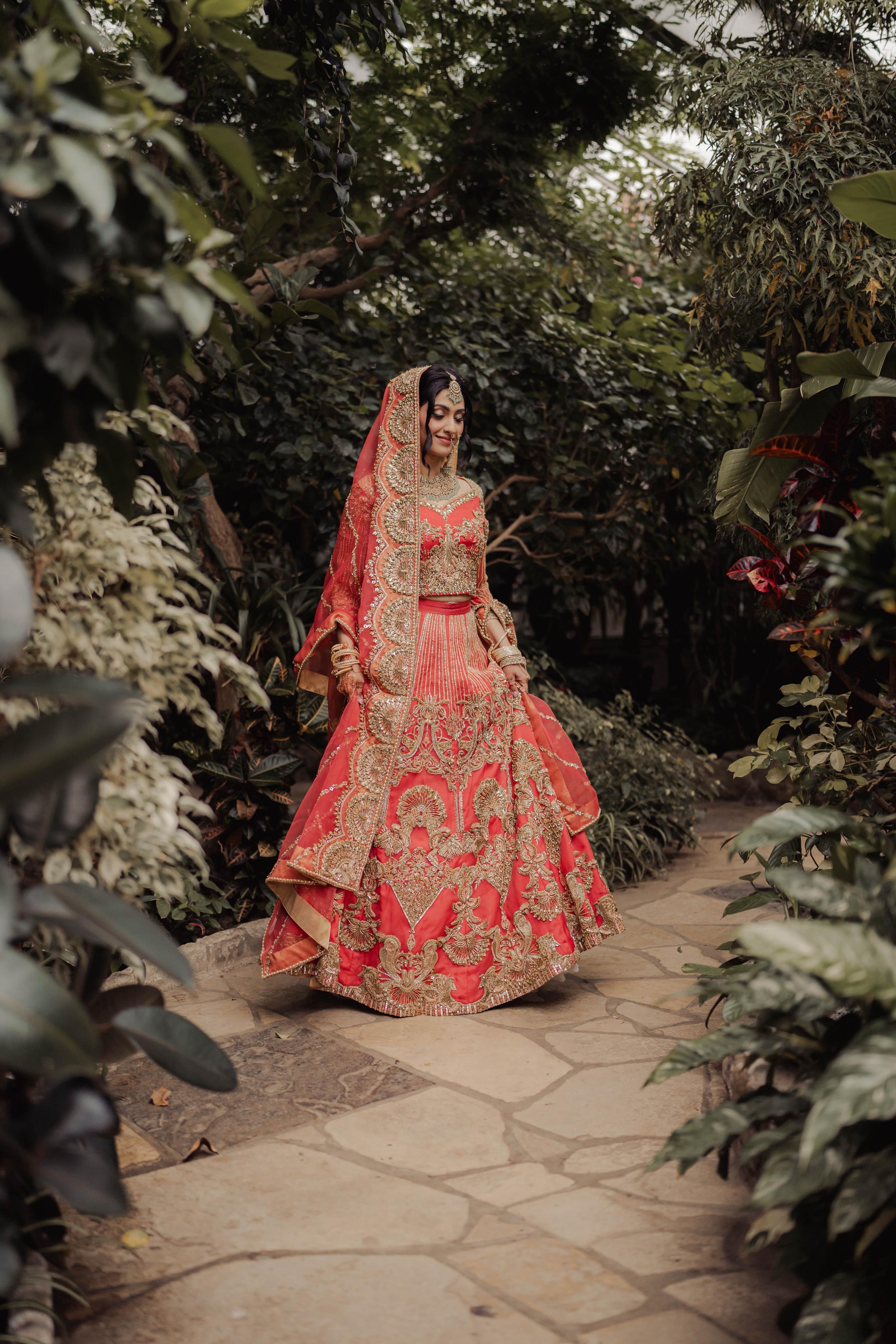 La Rose Coral Peach Edition Syeda Bridal