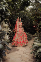 La Rose Coral Peach Edition  Syeda Bridal