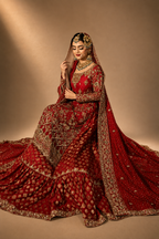 Laal Mahal Farshi Lengha set