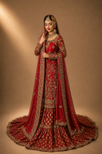 Laal Mahal Farshi Lengha set