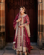 Gul-e-Rana Zardozi Farshi Lehenga for Mahnoor