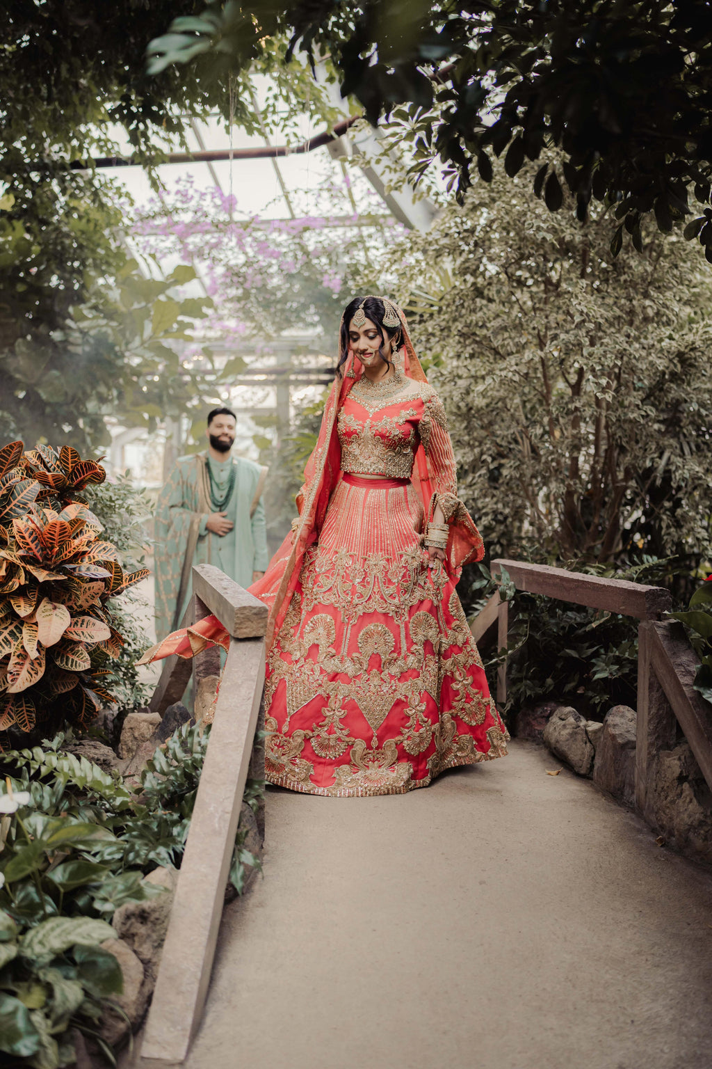 La Rose Coral Peach Edition  Syeda Bridal