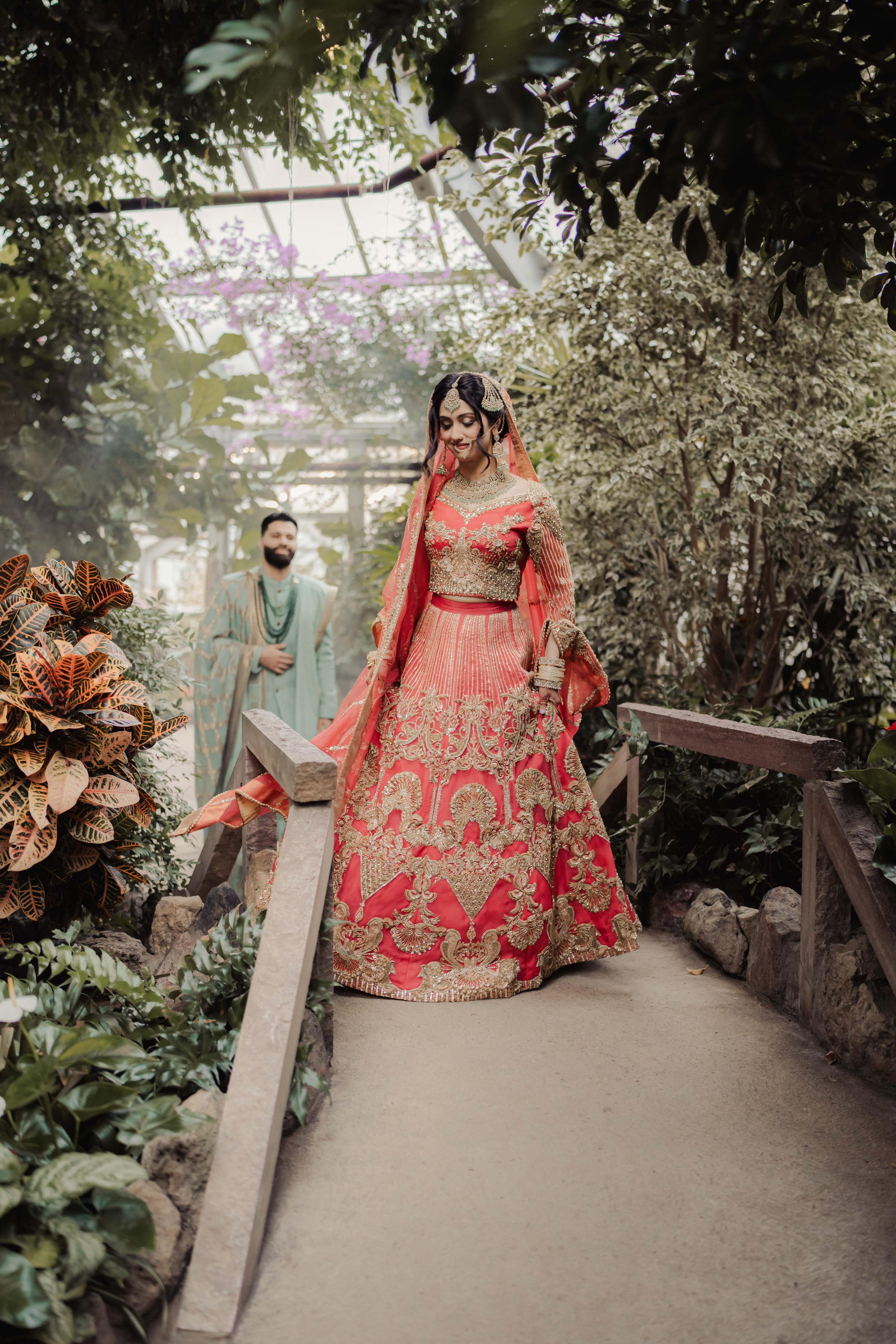 La Rose Coral Peach Edition  Syeda Bridal