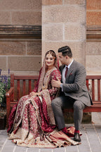 Gul-e-Rana Zardozi Farshi Lehenga for Mahnoor