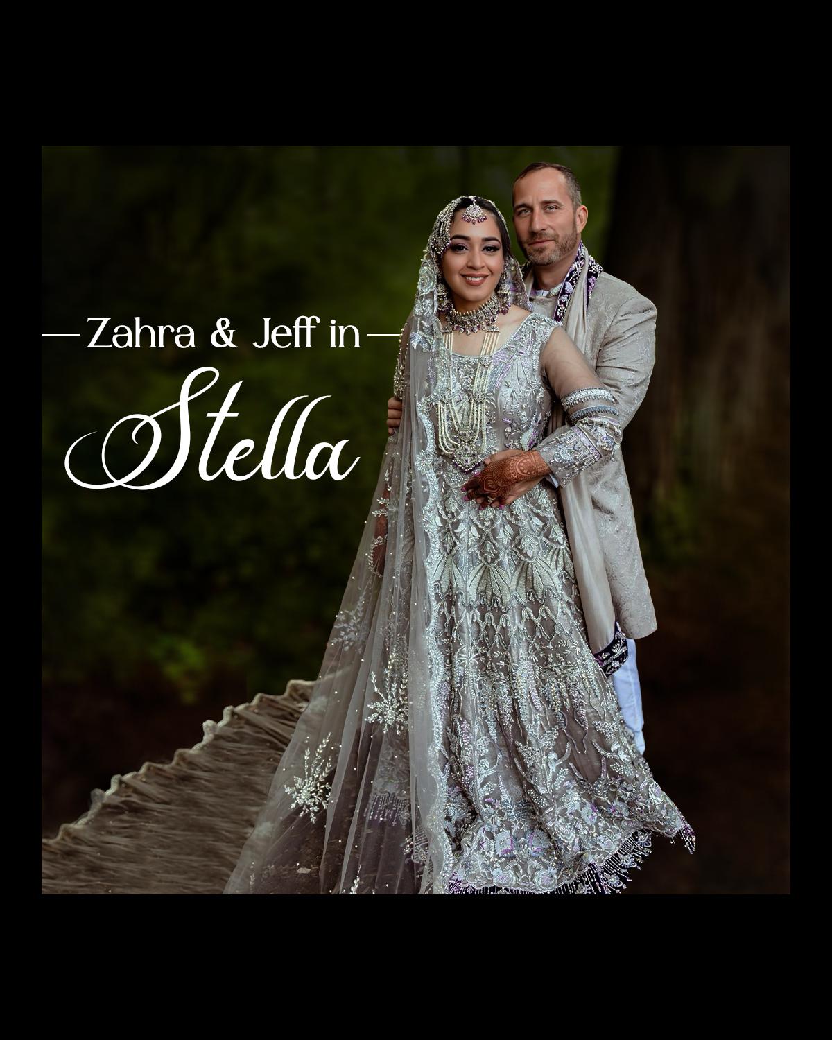 Stella Bridal & Sherwani Set — Zahra & Jeff Edition
